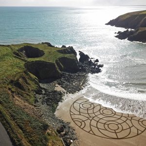 Sand Art Canvas Print