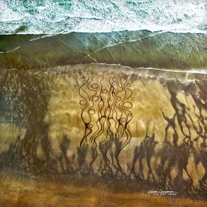 Sand Art Canvas Print