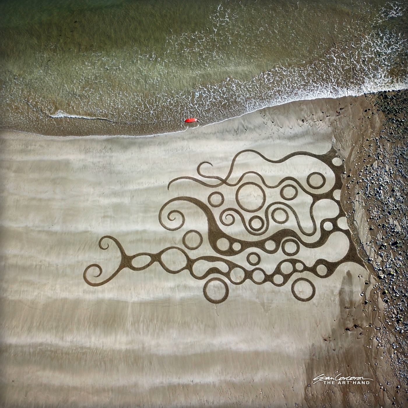 Sand Art Canvas Print