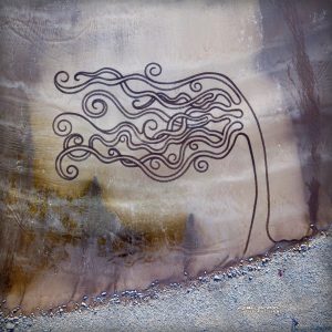 Sand Art Canvas Print