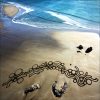 Sand Art Canvas Print